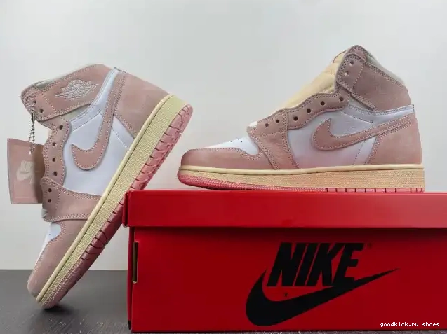 Rep Jordan OG FD2596-600 Pink Washed Air Retro 1 (Women's) High 0606